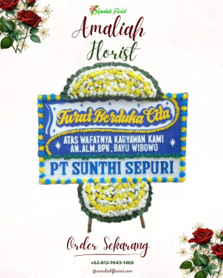 Papan Bunga Duka di Tagafo
