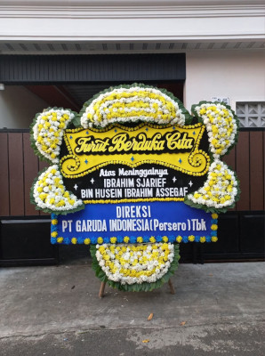 Papan Bunga Duka di Tagafo