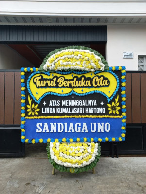 Papan Bunga Duka di Tagafo
